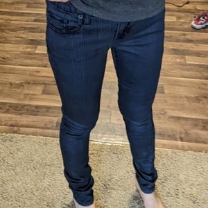 Textile Elizabeth and James Debbie Blue Plaid Jean